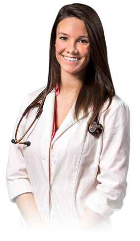 Veterinarian Ashley Sabedra