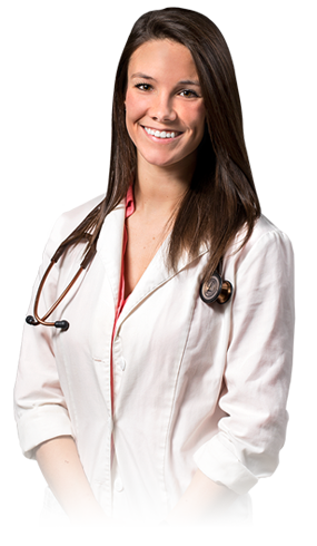 Veterinarian Ashley Bernacchi